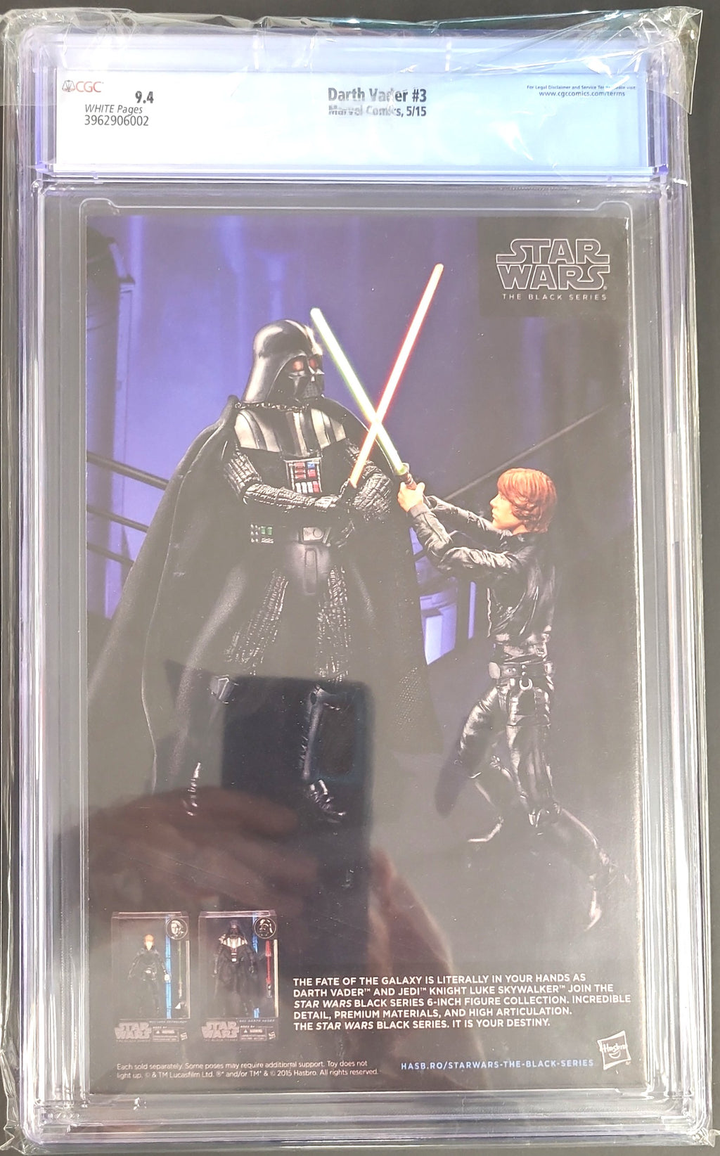 Star Wars Darth Vader #3- First Appearance of Dr Chelli Aphra - CGC 9.4