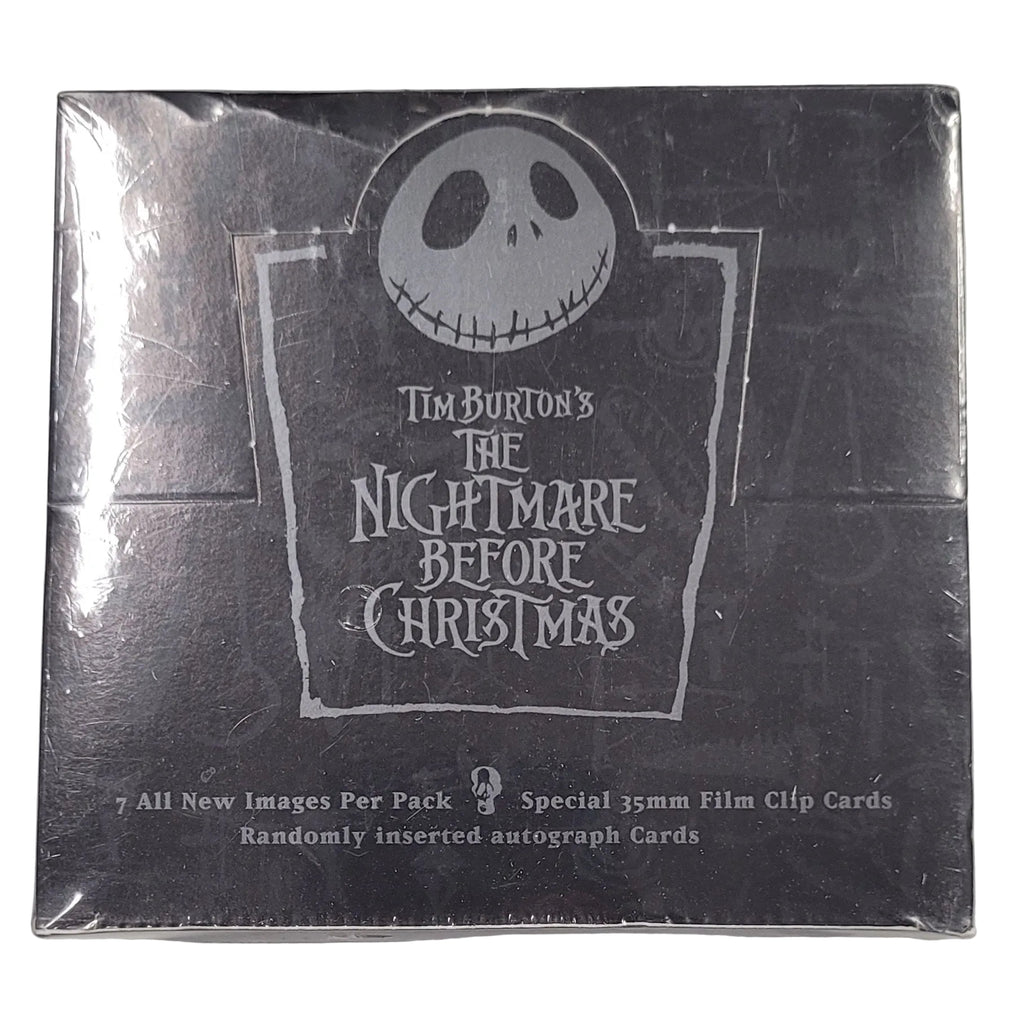 Tim Burton's - 2001 The Nightmare Before Christmas - Box of NECA Film & Auto Cards