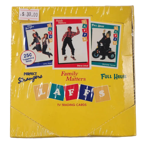 LAFFS - Trading Cards 1991 - Sealed - Perfect Strangers, Family Matters & Full House