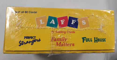 LAFFS - Trading Cards 1991 - Sealed - Perfect Strangers, Family Matters & Full House