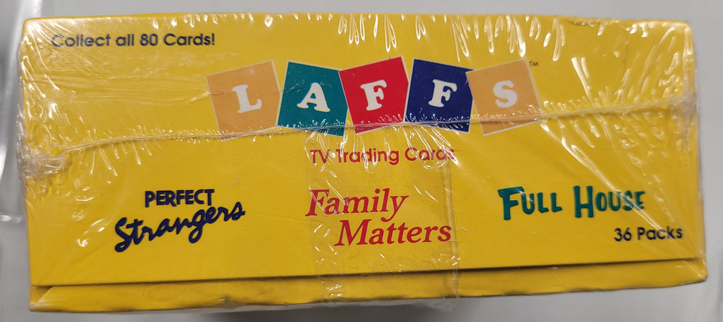 LAFFS - Trading Cards 1991 - Sealed - Perfect Strangers, Family Matters & Full House
